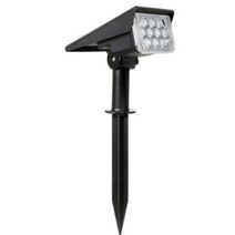 태양광 정원등 야외등 태양열 LED 조경등 스팟등 벽등, 화이트