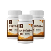 발효 율피추출물 60정x3통 율피가루 분말