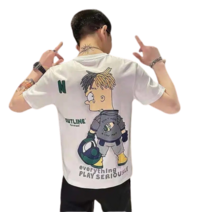 꽃소담 남자 캐릭터 반팔티셔츠 QQJ716