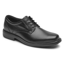 락포트 스타일 리더 2 구두 블랙 풀그레인 레더 옥스포드 플레인 토 충격흡수 STYLE LEADER 2 PLAIN TOE OXFORD