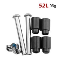 HLT-100 MTB 리어샥 서스펜션 125mm 150mm 165mm 185mm 850lbs 1000lbs 오일 스프링 산악 자전거 충격, 52l 부싱만