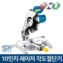 TNT TSC TC-1040L 10인치 레이저 각도절단기 컷팅기 날포함