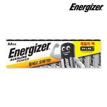 에너자이저 알카라인 패밀리팩 건전지 AA 24입, 24개입, 1개