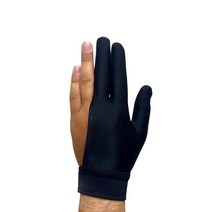 Guantes 당구 장갑 빠른 건조 조절 가능한 핏 왼손용 스누커 큐 스포츠 레드, black