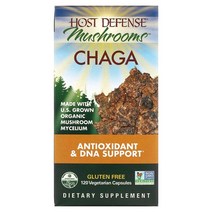 Fungi Perfect Host Defense 차가버섯 식물성 캡슐 120정, 120 카운트