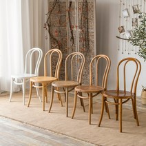 비엔나 토넷 체어 PAGED THONET No14 곡목 비스트로 스타벅스 윈저 의자, 09.클래식 화이트(음각)