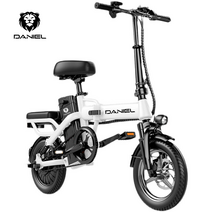 다니엘 전기자전거 전동 접이식 배달용 출퇴근 경량형 스포츠형 48V 15Ah 20Ah, 화이트, 프리미엄 20Ah(서스펜션o)