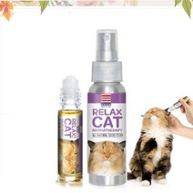 더블리스풀캣 릴렉스 캣 아로마테라피 고양이 심신안정 제품, 스프레이타입 80ml