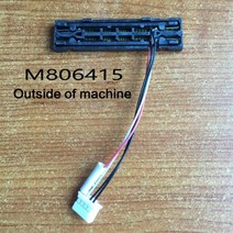 고속 광섬유 케이블 절단기 탐지기 원래 fsm-80s 70s 70r 19s 19r m-806415 m-606414 융합 스플라이서 열 수축 튜브 히터 코어 1 쌍, 기계 외부