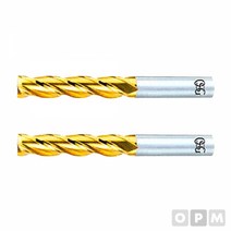 코팅엔드밀(TIN)2F TE2-030G작업공구 에어공구 수작업공구 기계공구 작업부품 전동공구 기계부품, 본상품