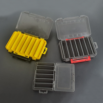 콘티 CFX 에기케이스 양면 태클박스 루어 수납 케이스, 옐로우