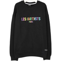 당일출고레스아티스트 LA08SWE140BK 레인보우 맨투맨