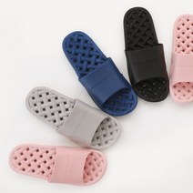 이지 슬리퍼 4colors PVC, 이지_슬리퍼_2개세트, 남성용(~270)_블랙