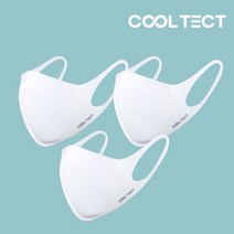 [쿨텍트] 쿨링 냉감 은나노 향균 쿨 마스크 (화이트 손세탁가능) 3매 5매, 블랙 L 5매_은나노 항균 쿨 마스크