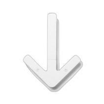 북유럽 디자인하우스스톡홀름 Design House Stockholm 애로우 옷걸이 후크 행거 white