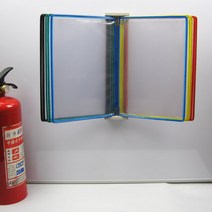 작업장 렉 설치 가능 벽걸이 메뉴얼 작업 설명서 폴더 10페이지 A4, 컬러풀