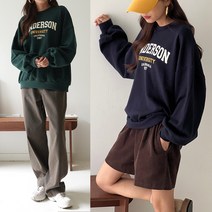 하늘바라기 여성용 앤더슨 쭈리 맨투맨
