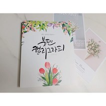 캘리그라피 독학연습책 좋은글씨를 선물하는 붓펜캘리그라피, 캘리그라피책