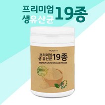 생유산균 19종 분말 프리미엄 유산균가루 온가족 생유산균 파우더, 150그램 - 하나