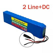 C396 10S3P 36V 30Ah 배터리 ebike 배터리 팩 18650 리튬 이온 배터리 350W 500W 높은 전력 전기 스쿠터 오토바이 스쿠터, 2 라인 DC