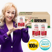 참앤들황토농원 [황토농원] 맛있는 석류즙 100포(실속포장), 70ml, 100개