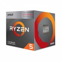 AMD 라이젠 5 피카소 3400G 쿼드코어/3.7GHz/쿨러포함, 본상품선택