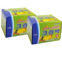 크린랲 컴팩트 크린백 (중) 25cm x 35cm 100매, 2개