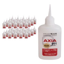 산업체전용 인조대리석 순간접착제 911 골드 50g, 8개