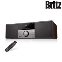 브리츠 BZ-TS20BT 미니오디오 프론트로딩 스피커일체형 라디오 시계 알람