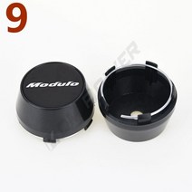 휠캡 60MM OD / ID 센터 림 캡 MUGEN VTEC 스푼 스포츠 스티커 커버 휠 허브 4 개, 09 9