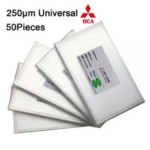 50pcs 유니버설 4.7 5.5 6.0 6.3 6.5 6.8 7.0 인치 광학 투명 접착제 OCA 필름 아이폰 모토 LCD 화면 라미, 03 6.0 inch, 한개옵션1
