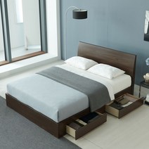 슬립스토아 심플리 수납침대 7존20T 매트리스 세트 SSQ 3colors, 월넛