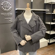 보니스팍스 NC02 루즈핏 스트링 재킷 B18BB050