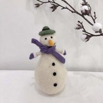 기타 바보사랑[피우다]귀염 통통 눈사람인형