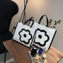 방수 부직포 꽃송이 쇼핑백 50장, 소(4월19일입고예정)