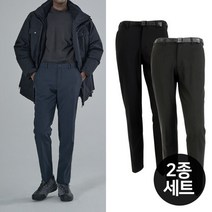 마운틴벨리 [마지막 할인] 1+1 겨울 남성 플리스 기모 본딩 기본팬츠