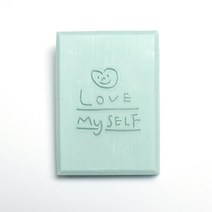 손글씨 비누도장 Love my self / 자체제작 비누아크릴스탬프
