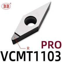 선반 터닝툴 BB CBN 인서트 CNC 가공 공구 큐빅 질화 붕소 터닝 주철 강철 절단 WNMG TNMG, 04+VCMT1103(pro)