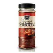 CJ더마켓 만능 소스 황금 소스 양념 장레시피 백설 닭볶음탕양념 닭볶음탕 닭갈비 만능간장 닭요리 490G, 17개