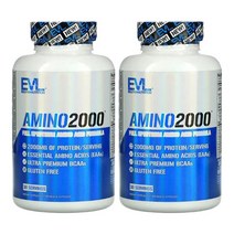 EVLUTIONNUTRITION 아미노 2000 베지캡슐, 150개입, 2개