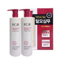 꽃을든남자 알지쓰리 RGIII 헤어로스 크리닉 샴푸액 520ml*520ml, 1개, 1040ml
