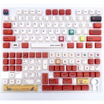 키보드 키캡 Xda keycaps 144 키 pbt keycap dye-sub 미니 용, 마리오, 박스로 포장, 마리오