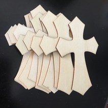 기차 오르골 나무 공예 DIY 프로젝트 일요일 학교 교회 가정 장식 십자가 모양의 조각 10, 한개옵션0