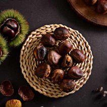 진코어 군밤 에어프라이어 햇밤 공주알밤 구쁜참 포르단밤 칼집밤 1kg 특대사이즈, 1