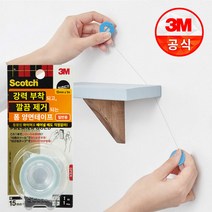 3M 스카치 강력 부착 깔끔 제거 폼 양면테이프 (일반용)