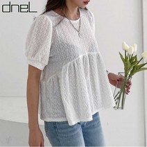 드넬 파인A라인블라우스DWB21468A