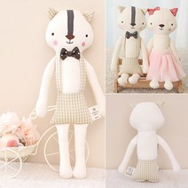 베베라온 오가닉 다람쥐 애착인형 라미(그린), 인형끈케이스(S사이즈) + 베이지쇼핑백