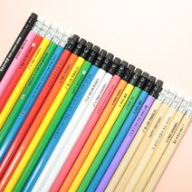 incolor 잘 써지는 네임연필 / 한개부터 주문제작, 1개, 비비드육각(2B)