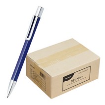 모나미 153볼펜 네오 0.7mm, indigo, 12개입