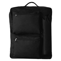 MTSHOP 휠체어 보관 가방 방수 측면 주최자 여성 노인 장애인, 15.75x5.51x18.90인치, 검은 색, 옥스포드 천